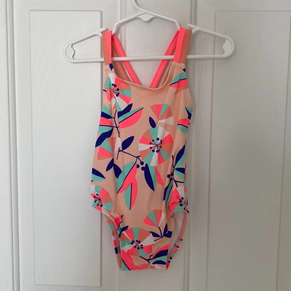 NWOT Gymboree Baby Girl One Piece Swimsuit Size 18-24 Months